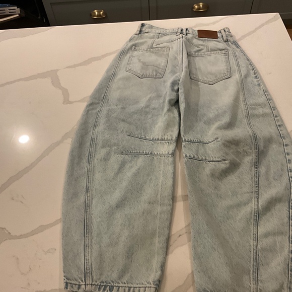 We The Free Good Luck Mid-Rise Barrel Jeans - Picture 4 of 5